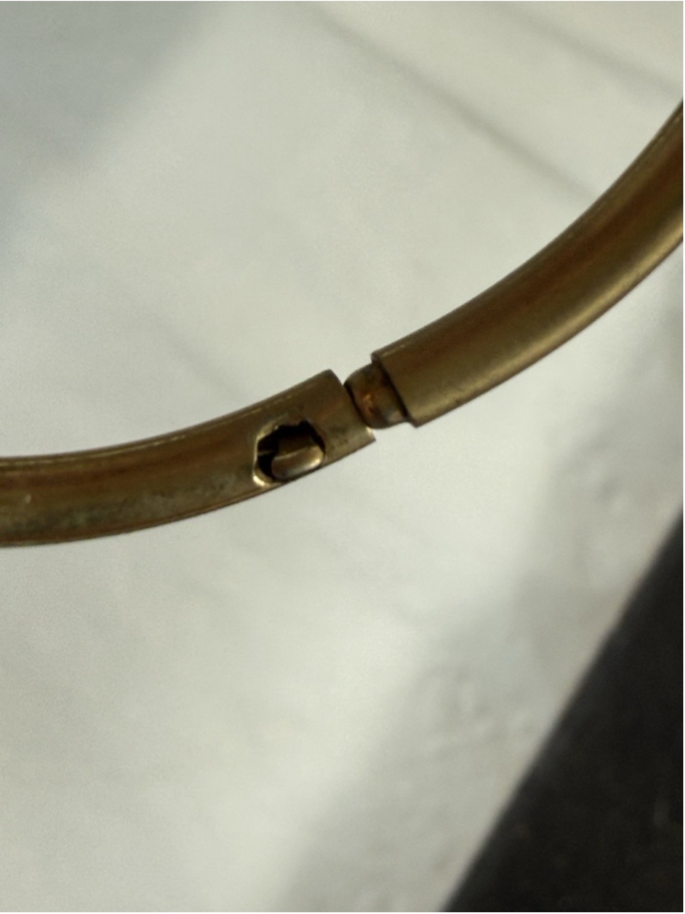 Vintage 14K GF Gold Fill Children Baby Infant Bracelet Bangle 1/20 Marked HFB - Picture 6 of 16
